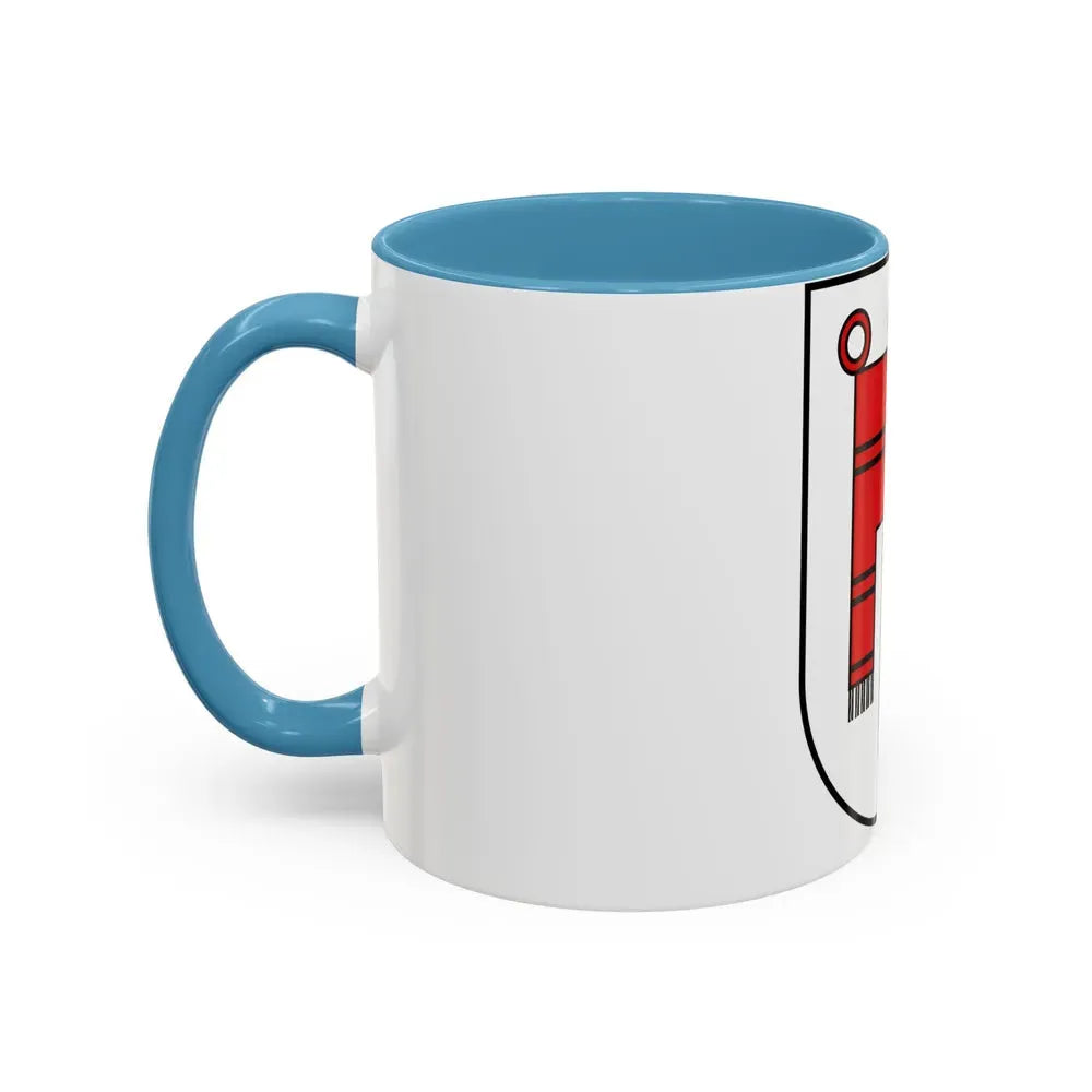 Coat of Arms of Vorarlberg Austria - Accent Coffee Mug - Go Mug Yourself