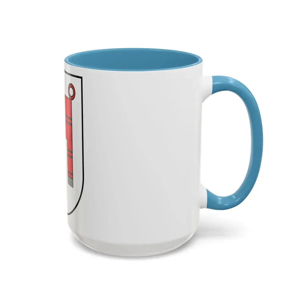 Coat of Arms of Vorarlberg Austria - Accent Coffee Mug - Go Mug Yourself