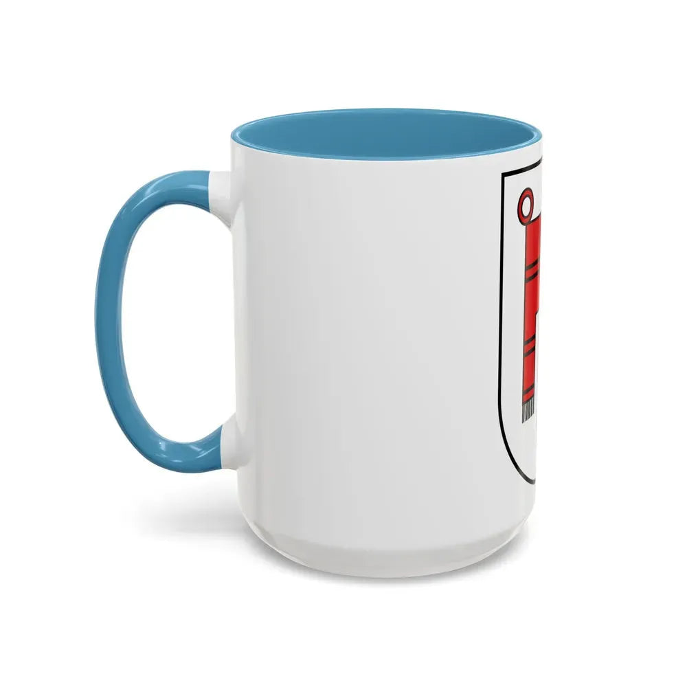Coat of Arms of Vorarlberg Austria - Accent Coffee Mug - Go Mug Yourself