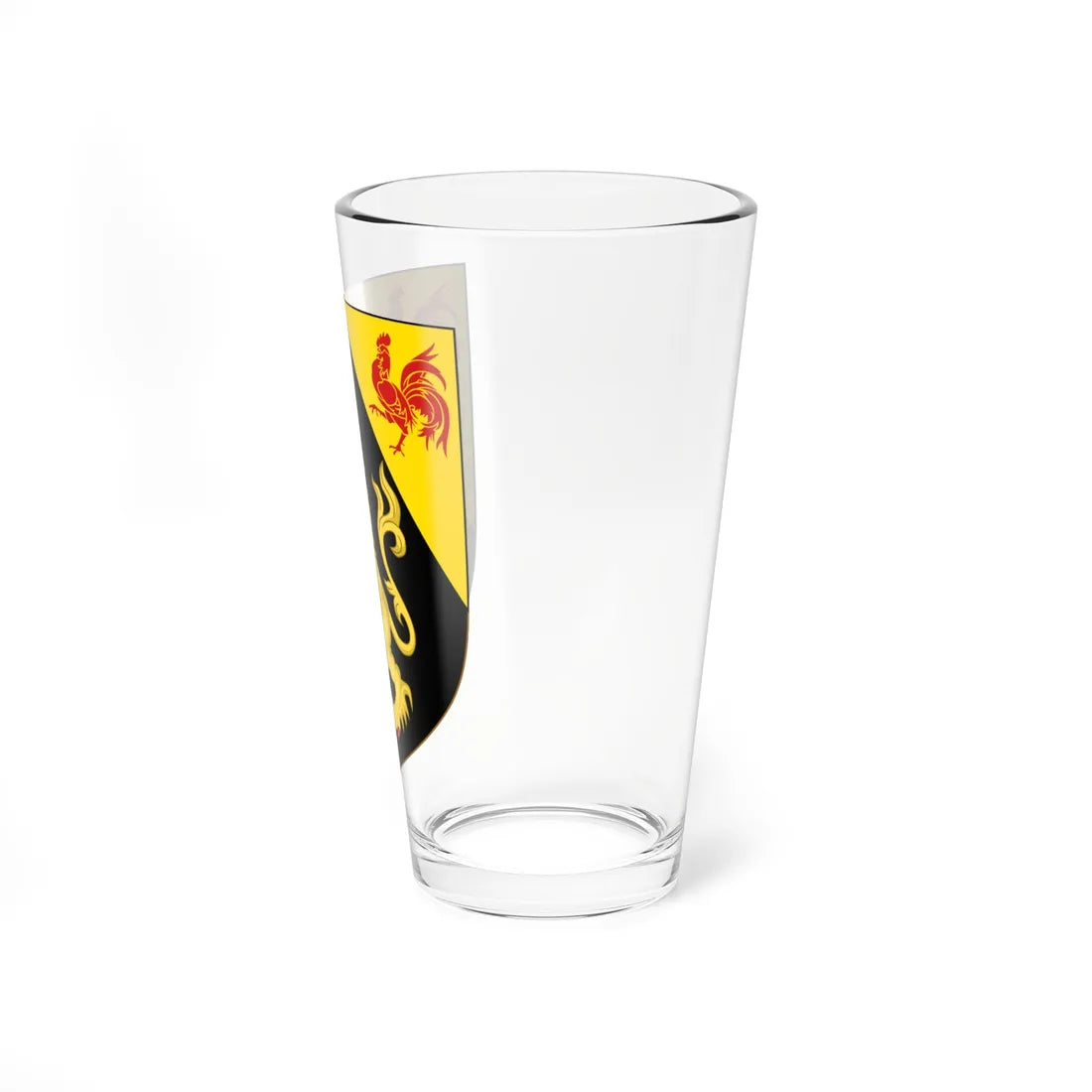 Coat of arms of Walloon Brabant (Belgium) (Coat of Arms) Pint Glass 16oz - Go Mug Yourself