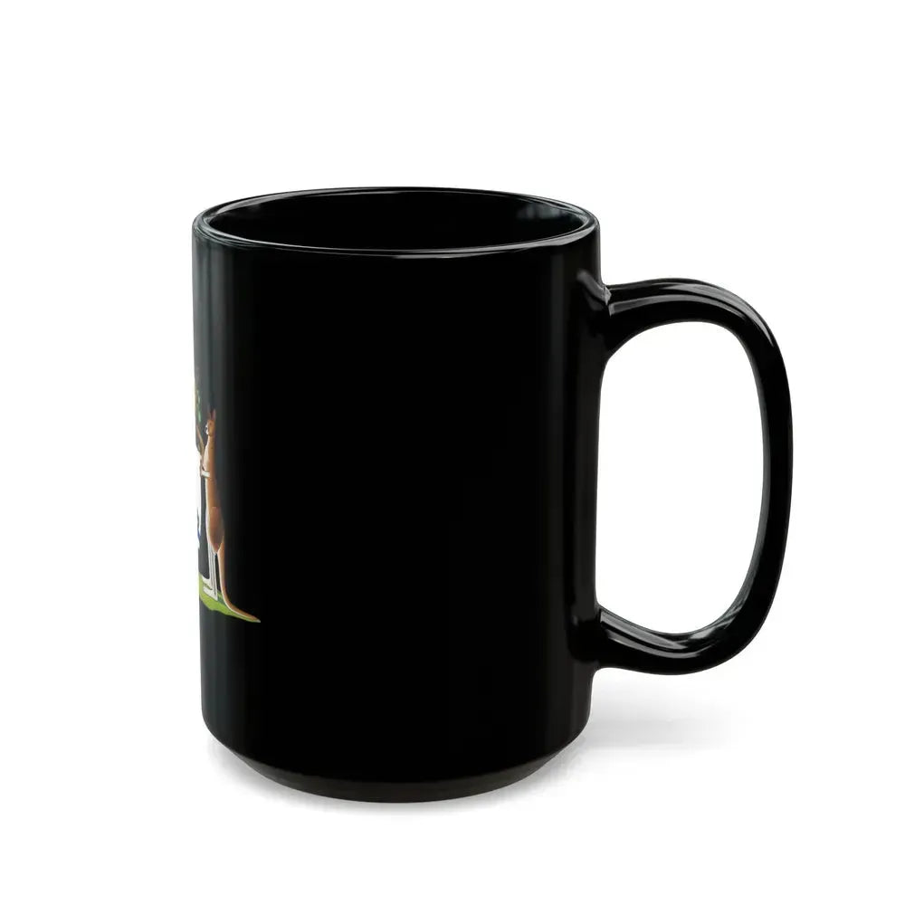 Coat of arms of Western Australia - Black Coffee Mug - Go Mug Yourself