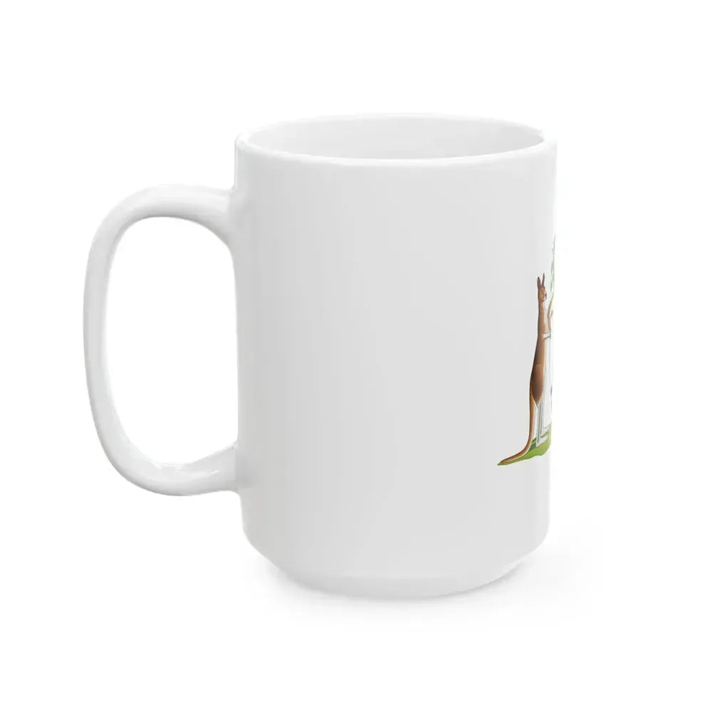 Coat of arms of Western Australia - White Coffee Mug - Go Mug Yourself