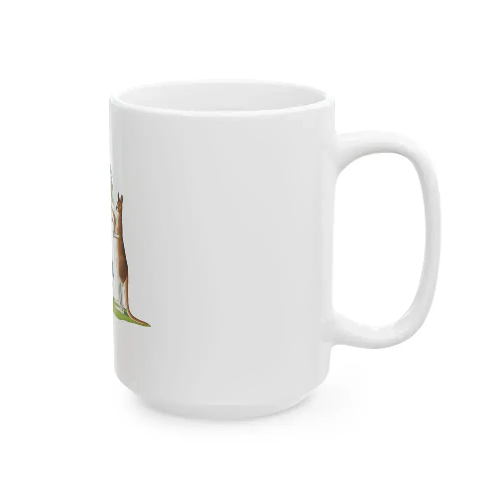 Coat of arms of Western Australia - White Coffee Mug - Go Mug Yourself