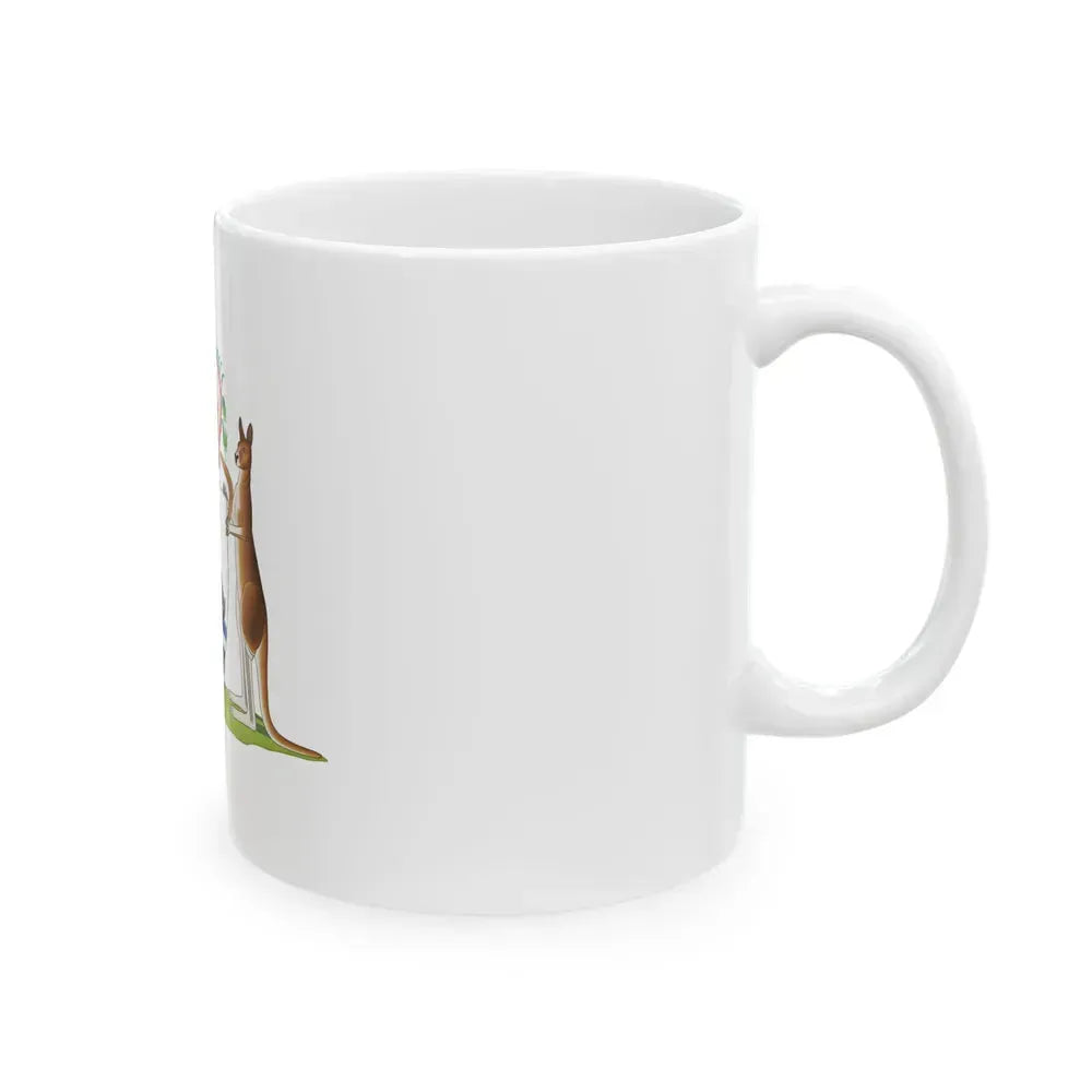 Coat of arms of Western Australia - White Coffee Mug - Go Mug Yourself