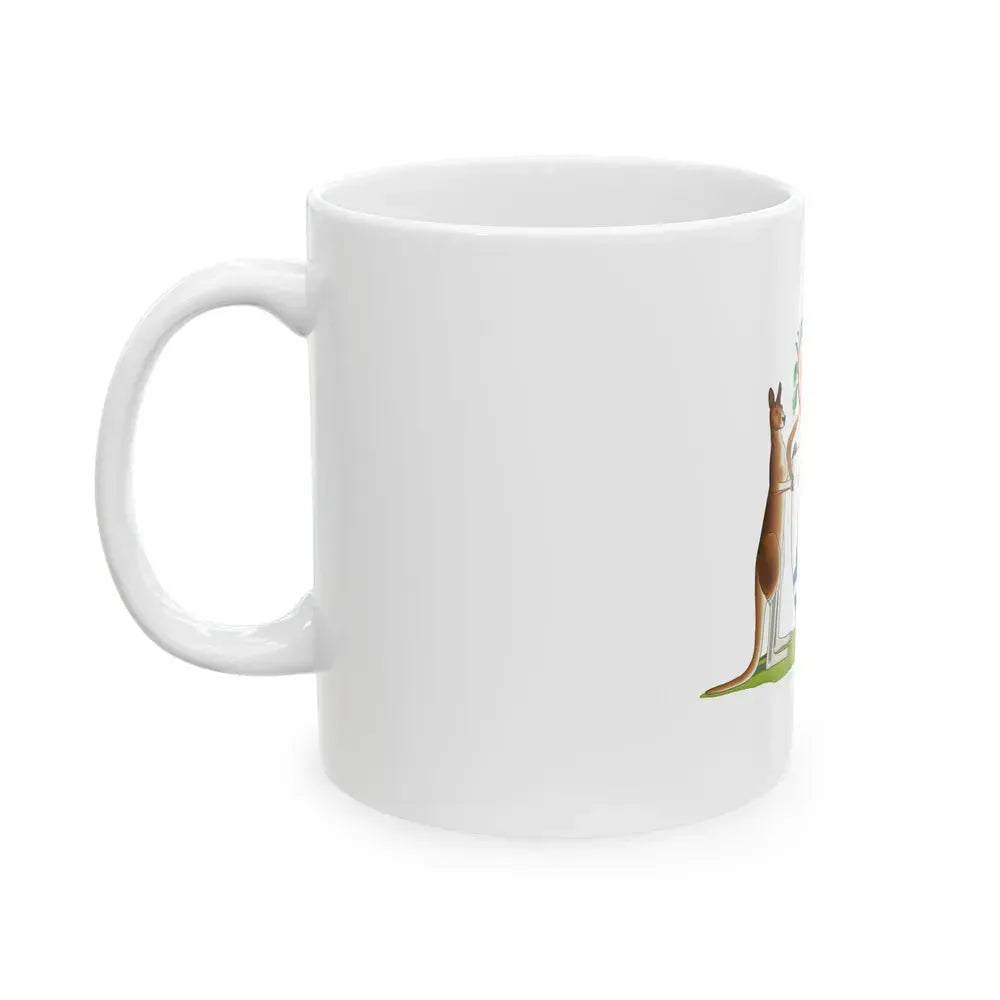 Coat of arms of Western Australia - White Coffee Mug - Go Mug Yourself