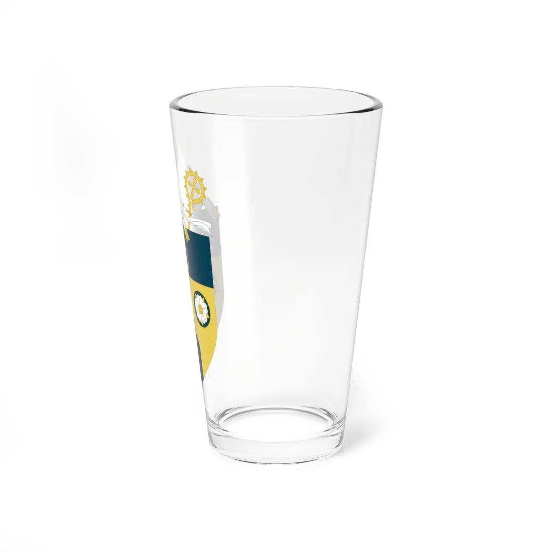 Coat of arms of Westminster Abbey British Colombia (Canada) (Coat of Arms) Pint Glass 16oz - Go Mug Yourself