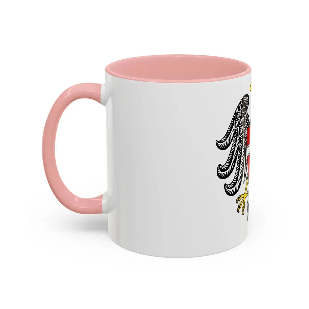 Coat of Arms of Wien Austria - Accent Coffee Mug - Go Mug Yourself
