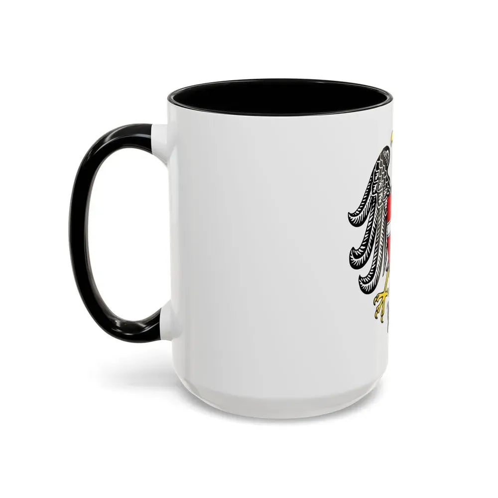 Coat of Arms of Wien Austria - Accent Coffee Mug - Go Mug Yourself