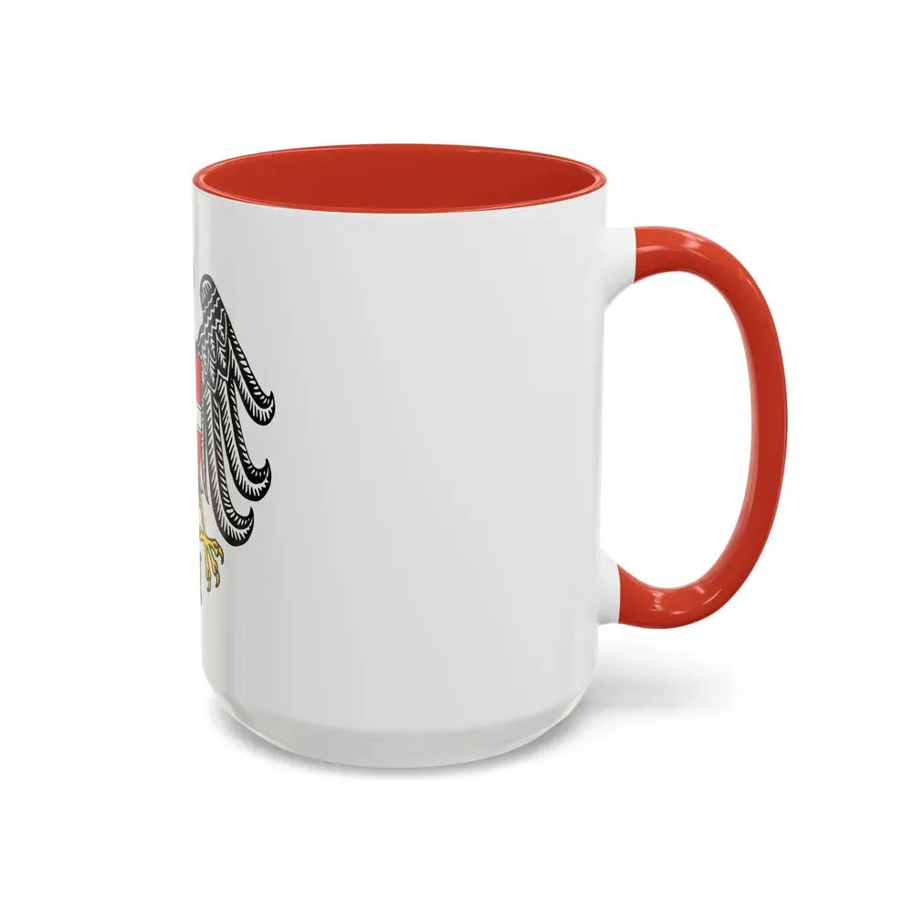 Coat of Arms of Wien Austria - Accent Coffee Mug - Go Mug Yourself