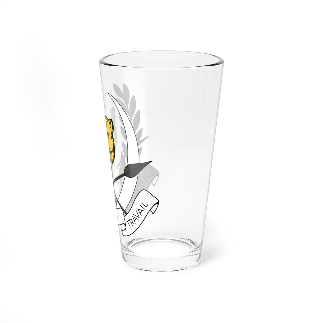 Coat of arms of Zaire 1971-1997 (Congo) (Coat of Arms) Pint Glass 16oz - Go Mug Yourself