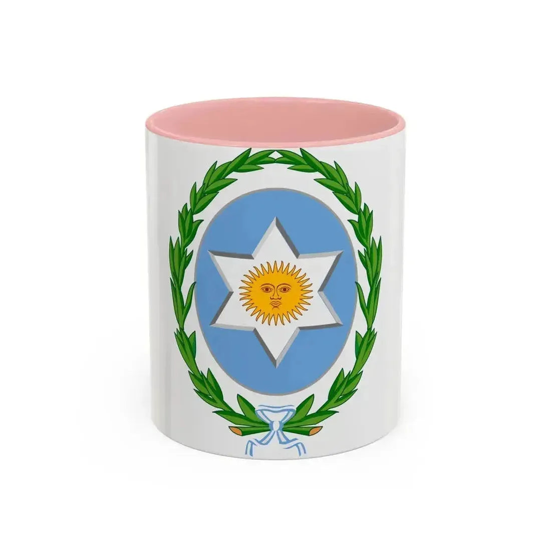 Coat of Arms Salta Argentina - Accent Coffee Mug 11oz Pink - Go Mug Yourself