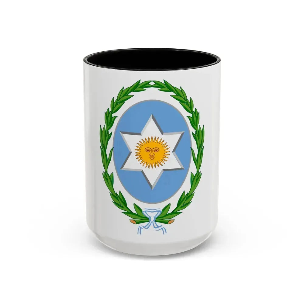 Coat of Arms Salta Argentina - Accent Coffee Mug 15oz Black - Go Mug Yourself