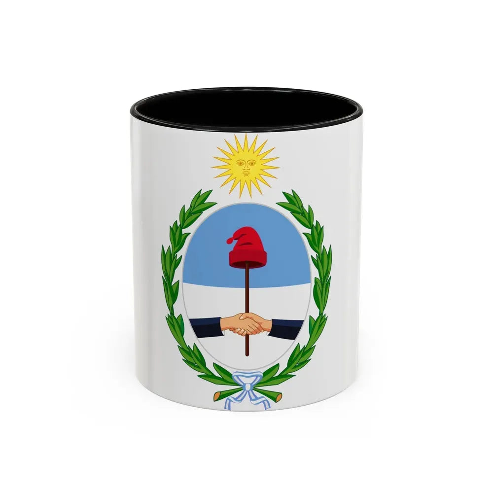 Coat of Arms San Juan Argentina - Accent Coffee Mug 11oz Black - Go Mug Yourself