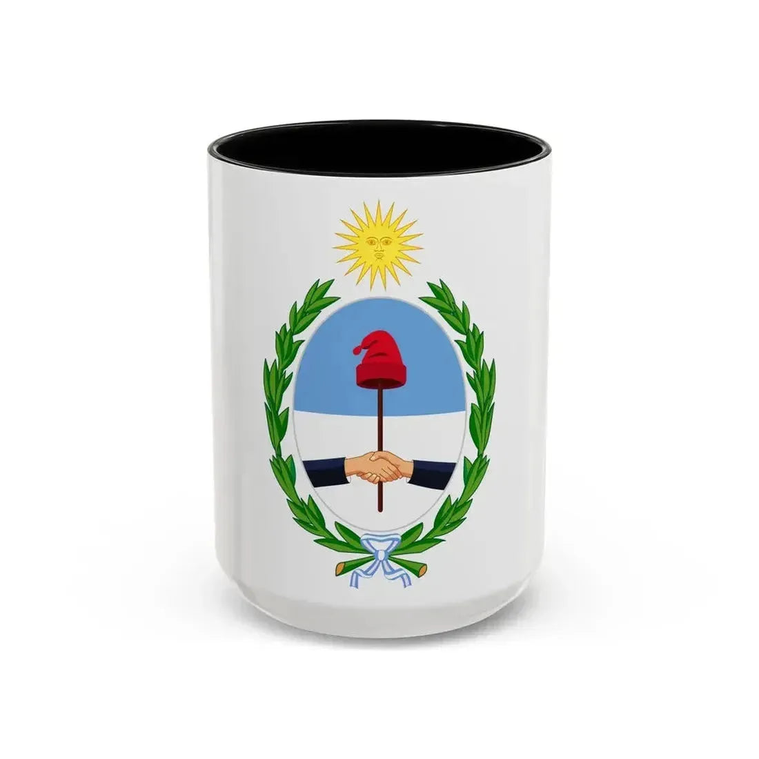Coat of Arms San Juan Argentina - Accent Coffee Mug 15oz Black - Go Mug Yourself