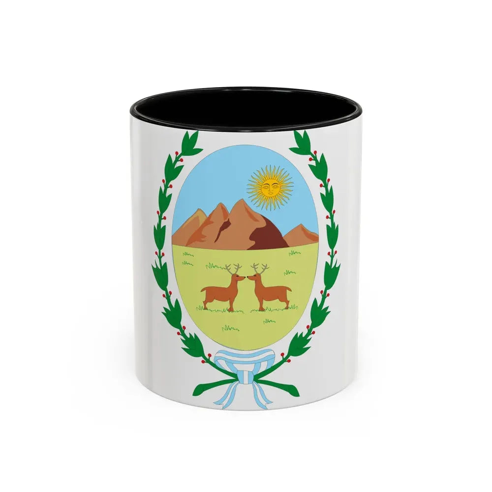 Coat of Arms San Luis Argentina - Accent Coffee Mug 11oz Black - Go Mug Yourself