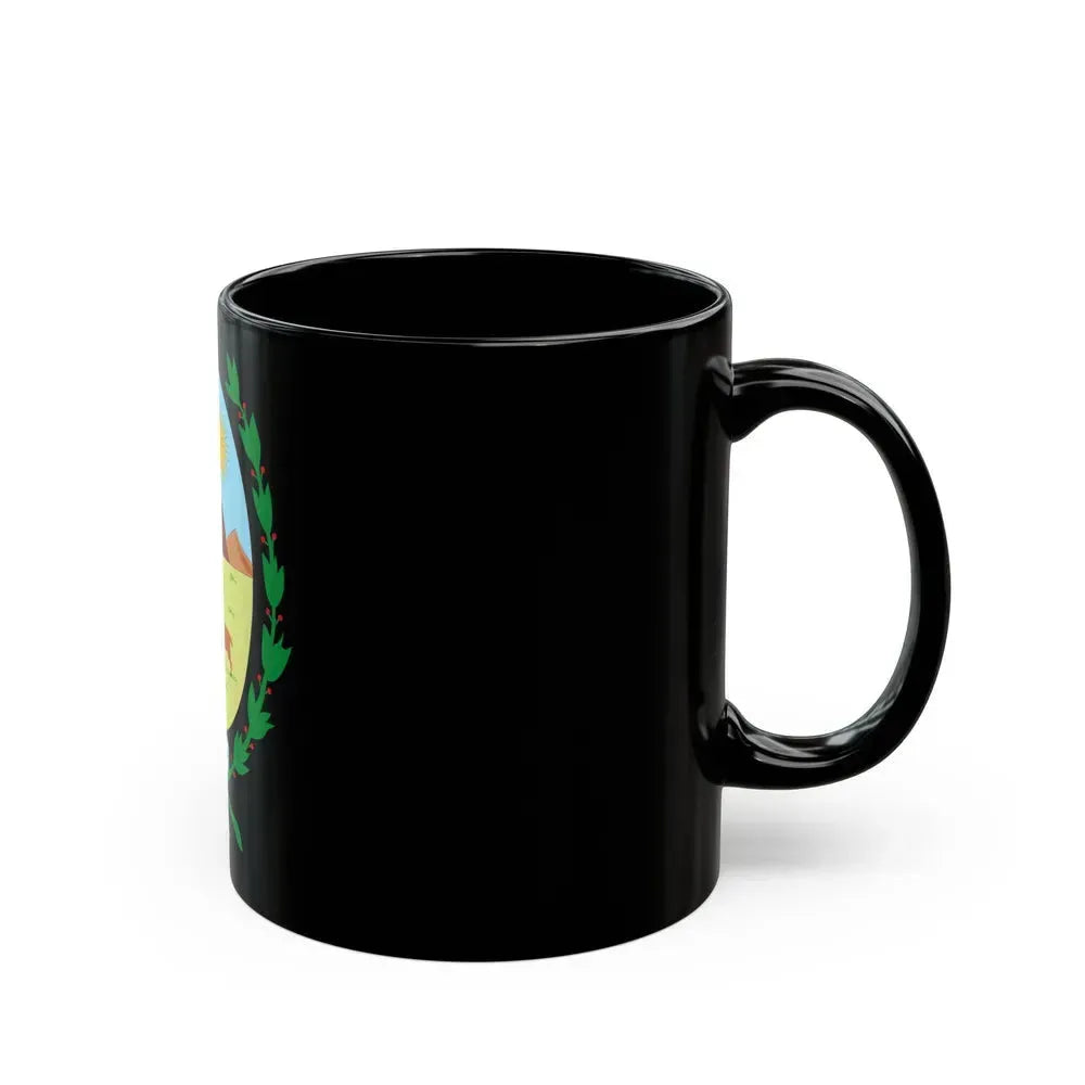 Coat of Arms San Luis Argentina - Black Coffee Mug - Go Mug Yourself