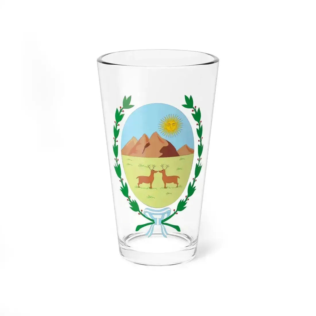 Coat of Arms San Luis Argentina - Pint Glass 16oz 16oz - Go Mug Yourself