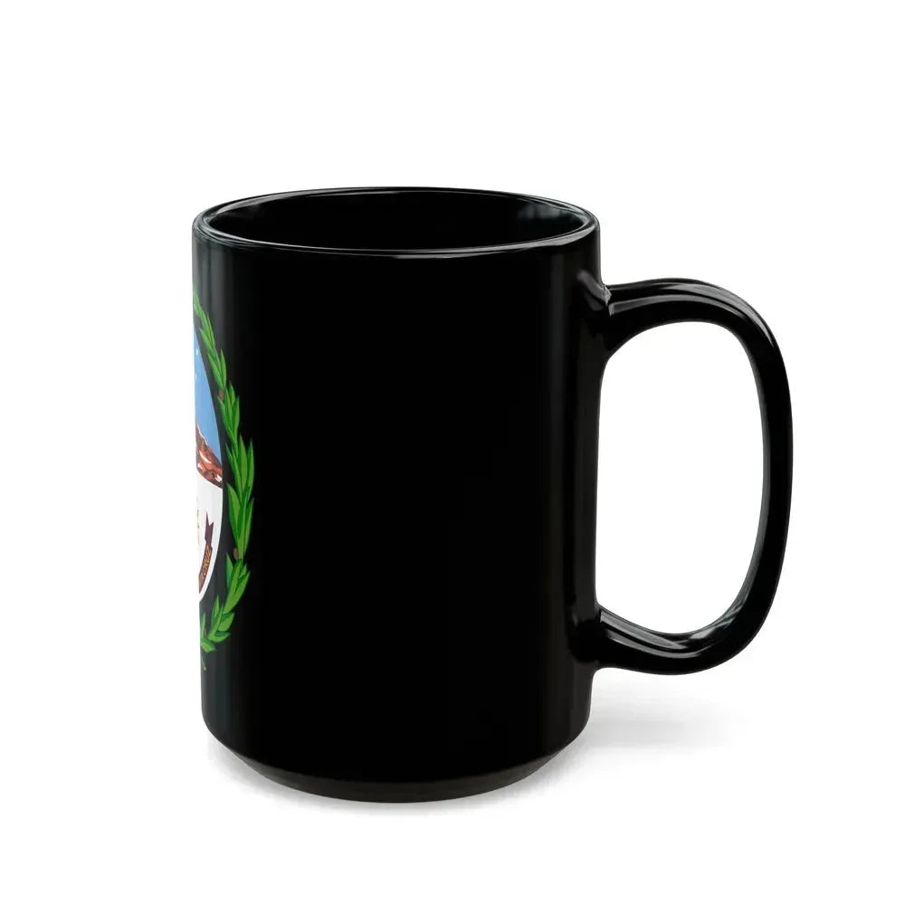 Coat of Arms Santa Cruz Argentina - Black Coffee Mug - Go Mug Yourself