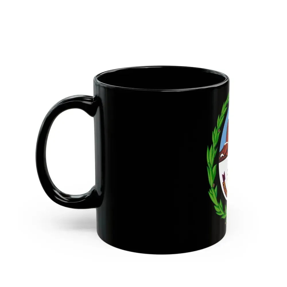 Coat of Arms Santa Cruz Argentina - Black Coffee Mug - Go Mug Yourself