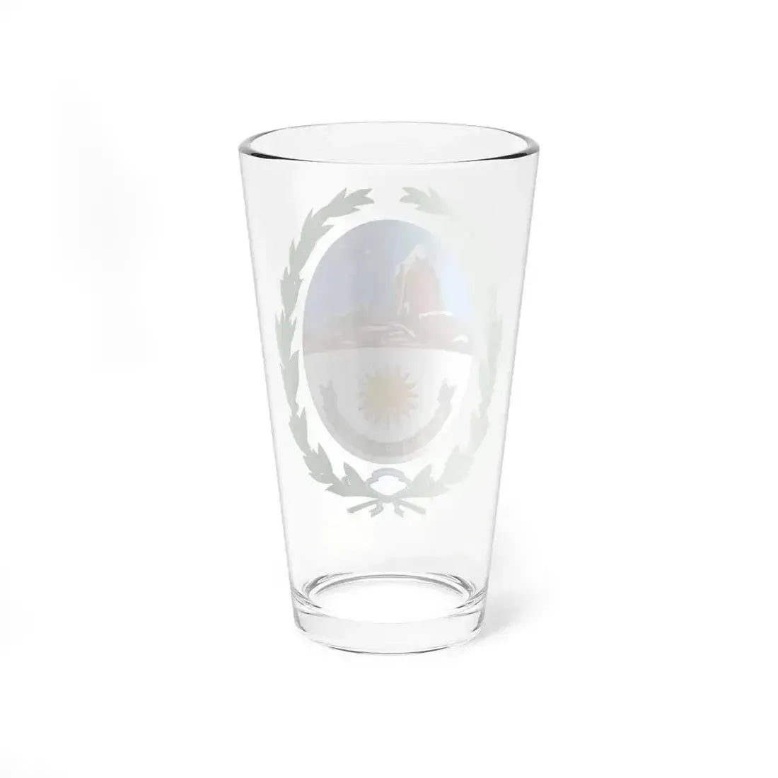 Coat of Arms Santa Cruz Argentina - Pint Glass 16oz - Go Mug Yourself