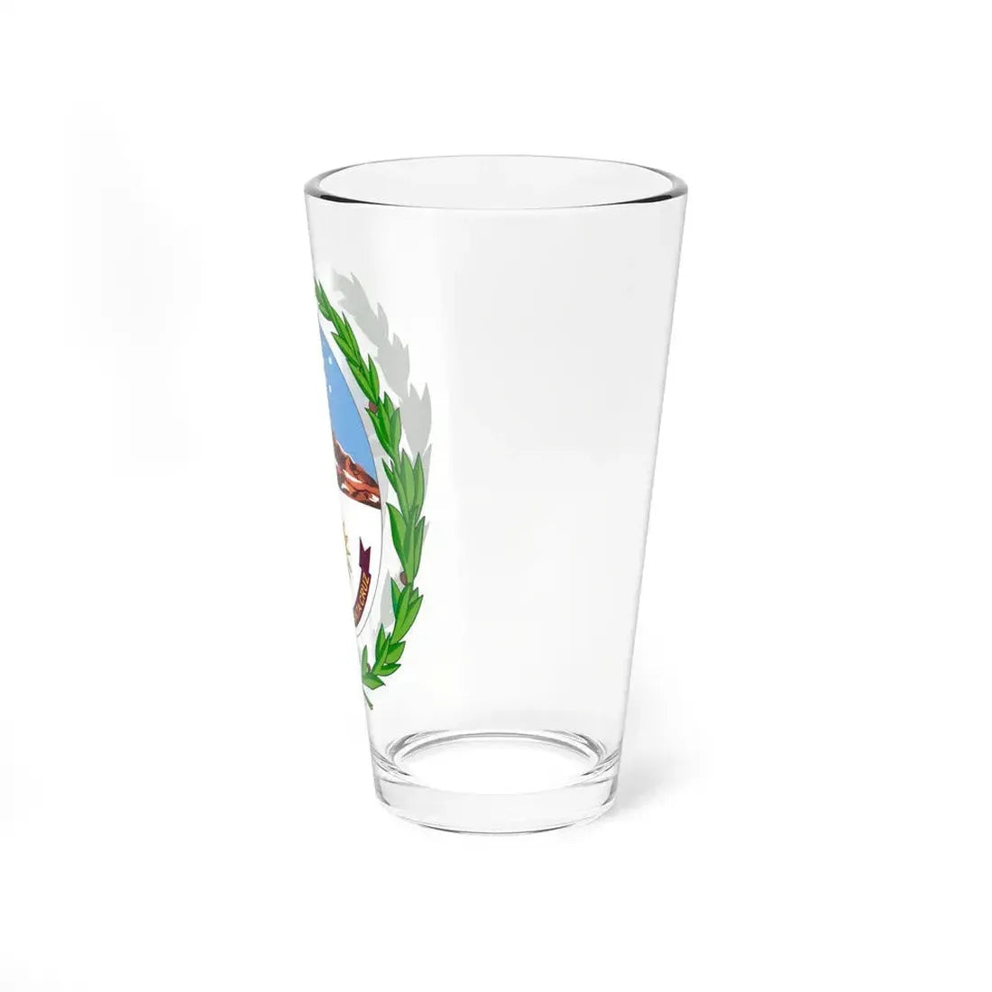 Coat of Arms Santa Cruz Argentina - Pint Glass 16oz - Go Mug Yourself
