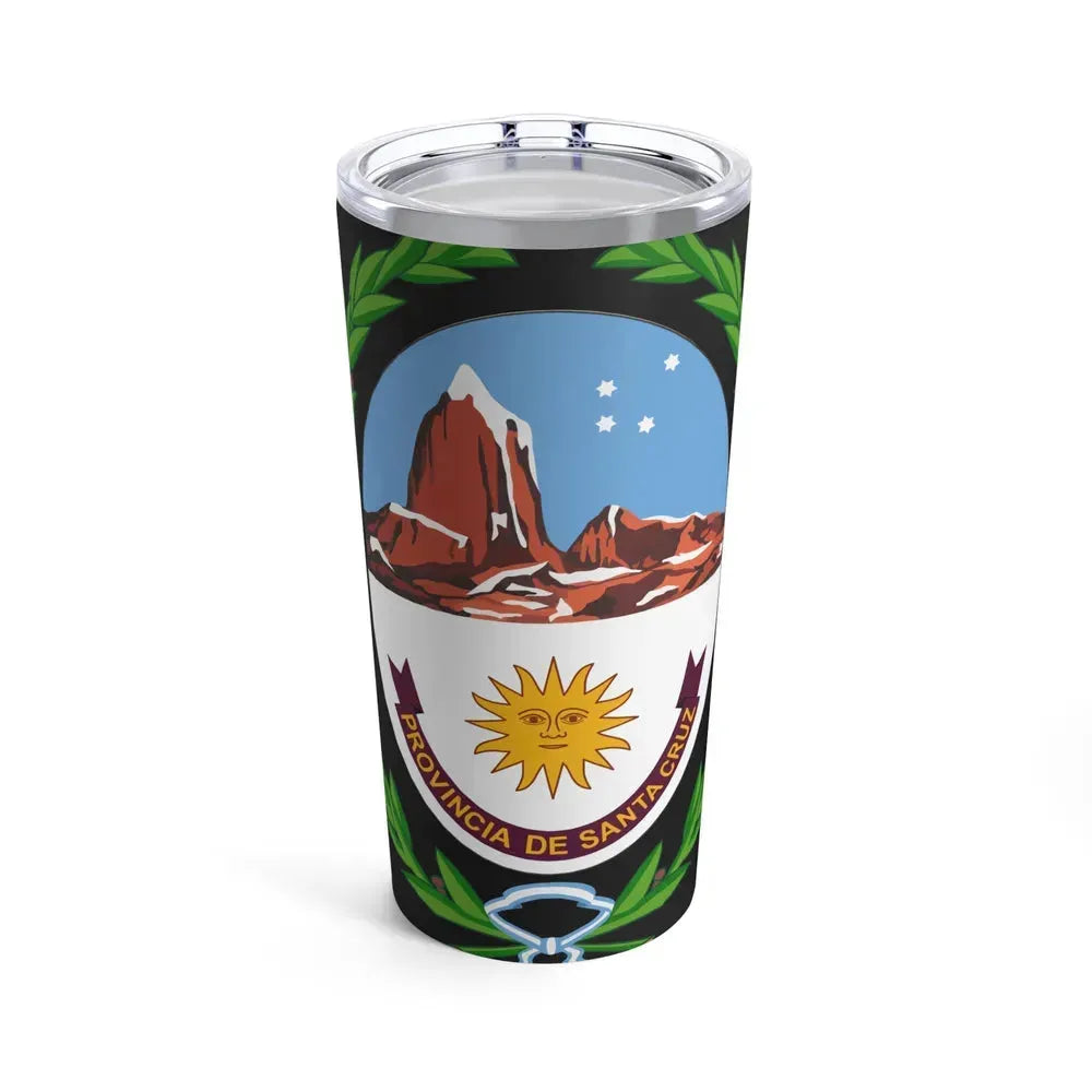 Coat of Arms Santa Cruz Argentina - Tumbler 20oz 20oz - Go Mug Yourself
