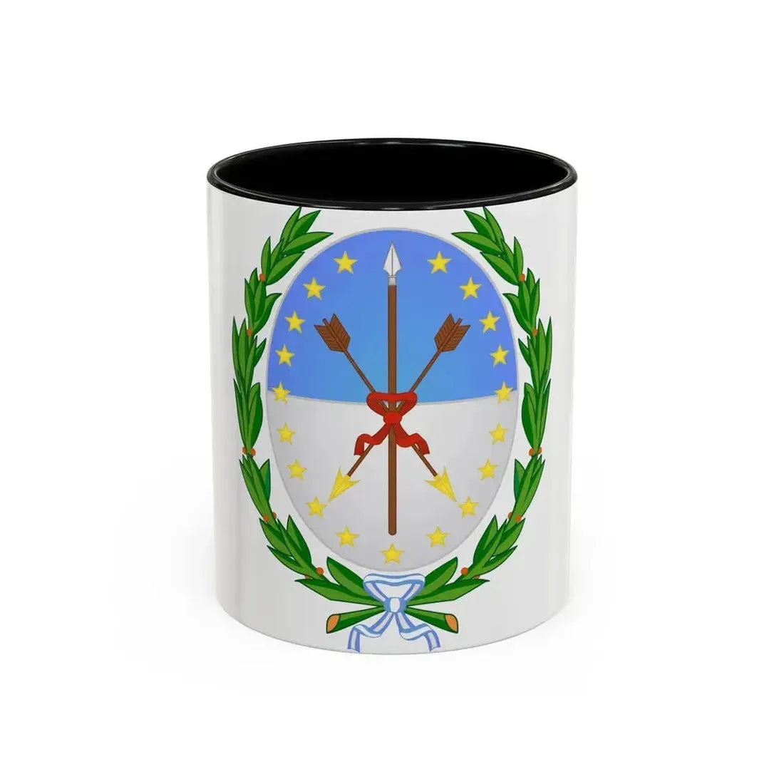 Coat of Arms Santa Fe Argentina - Accent Coffee Mug 11oz Black - Go Mug Yourself