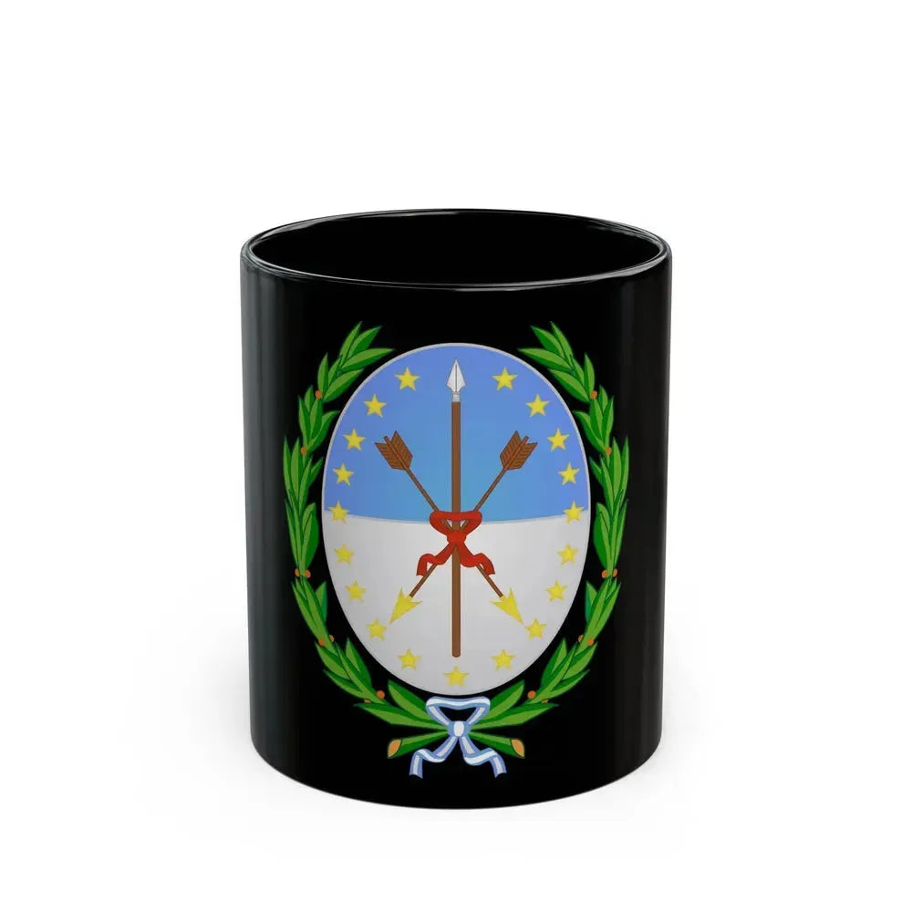 Coat of Arms Santa Fe Argentina - Black Coffee Mug 11oz - Go Mug Yourself