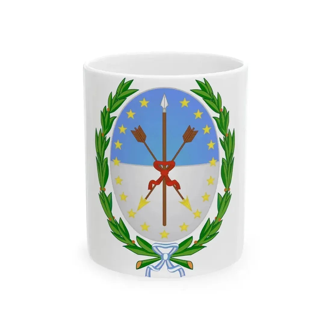 Coat of Arms Santa Fe Argentina - White Coffee Mug 11oz - Go Mug Yourself
