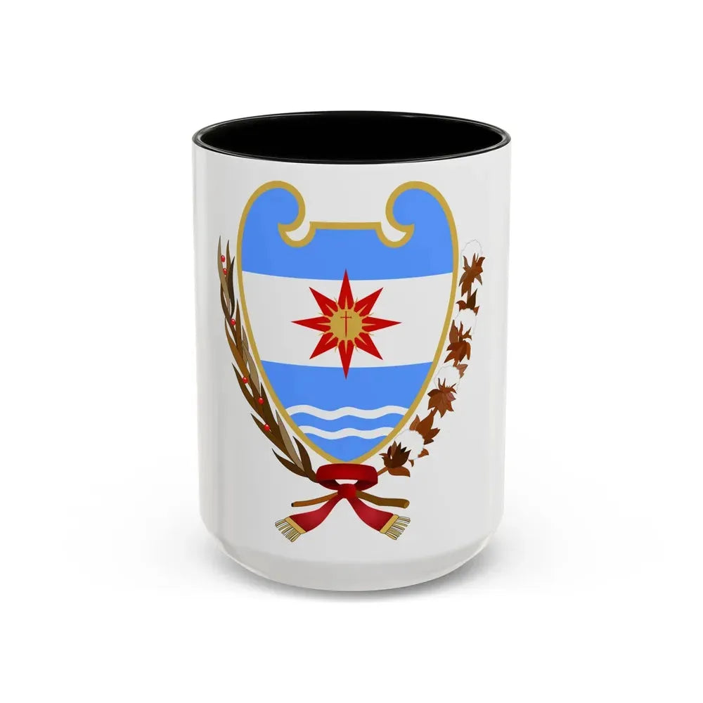 Coat of Arms Santiago del Estero Argentina - Accent Coffee Mug 15oz Black - Go Mug Yourself