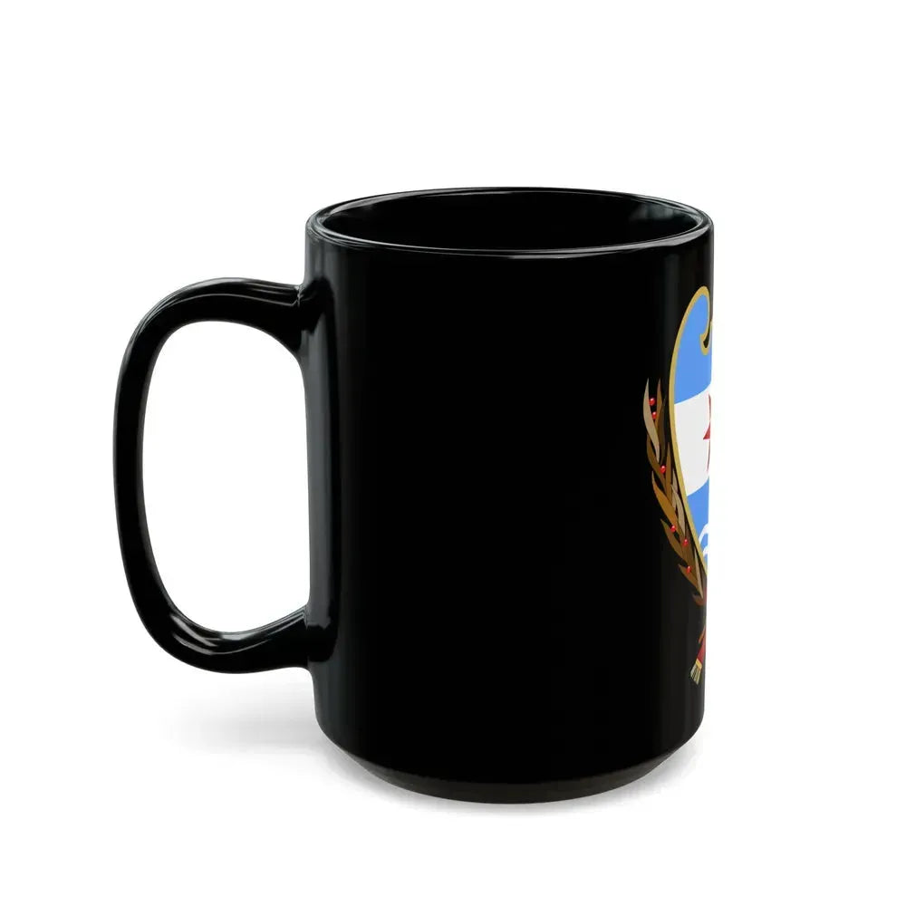 Coat of Arms Santiago del Estero Argentina - Black Coffee Mug - Go Mug Yourself