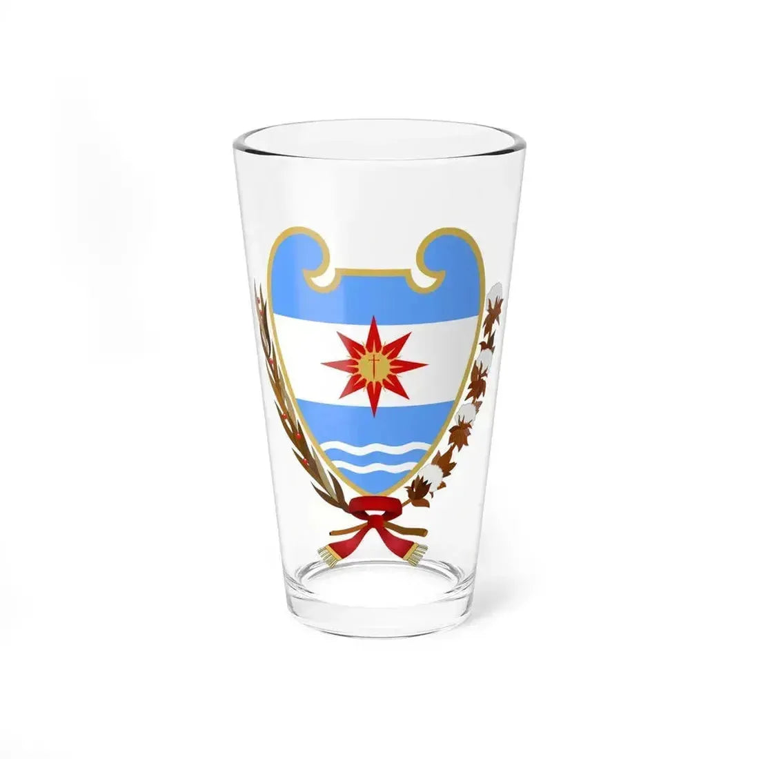 Coat of Arms Santiago del Estero Argentina - Pint Glass 16oz 16oz - Go Mug Yourself