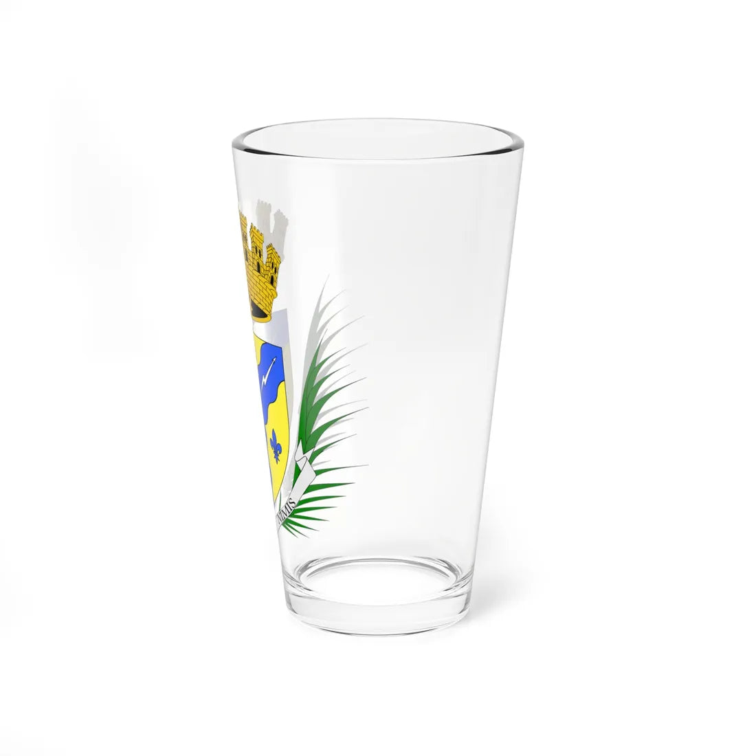 Coat of arms Sherbrooke (Canada) (Coat of Arms) Pint Glass 16oz - Go Mug Yourself