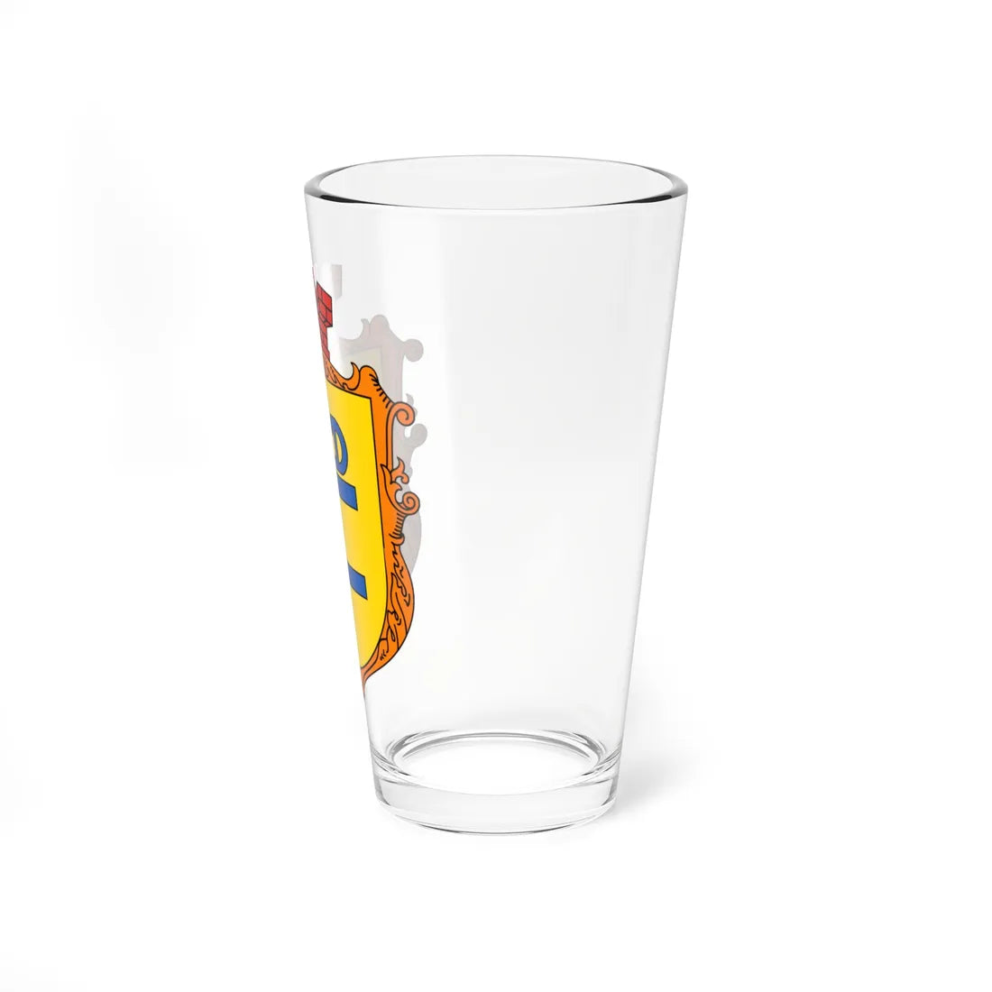 Coat of Arms Staryj Dobrotvir (Ukraine) (Coat of Arms) Pint Glass 16oz - Go Mug Yourself