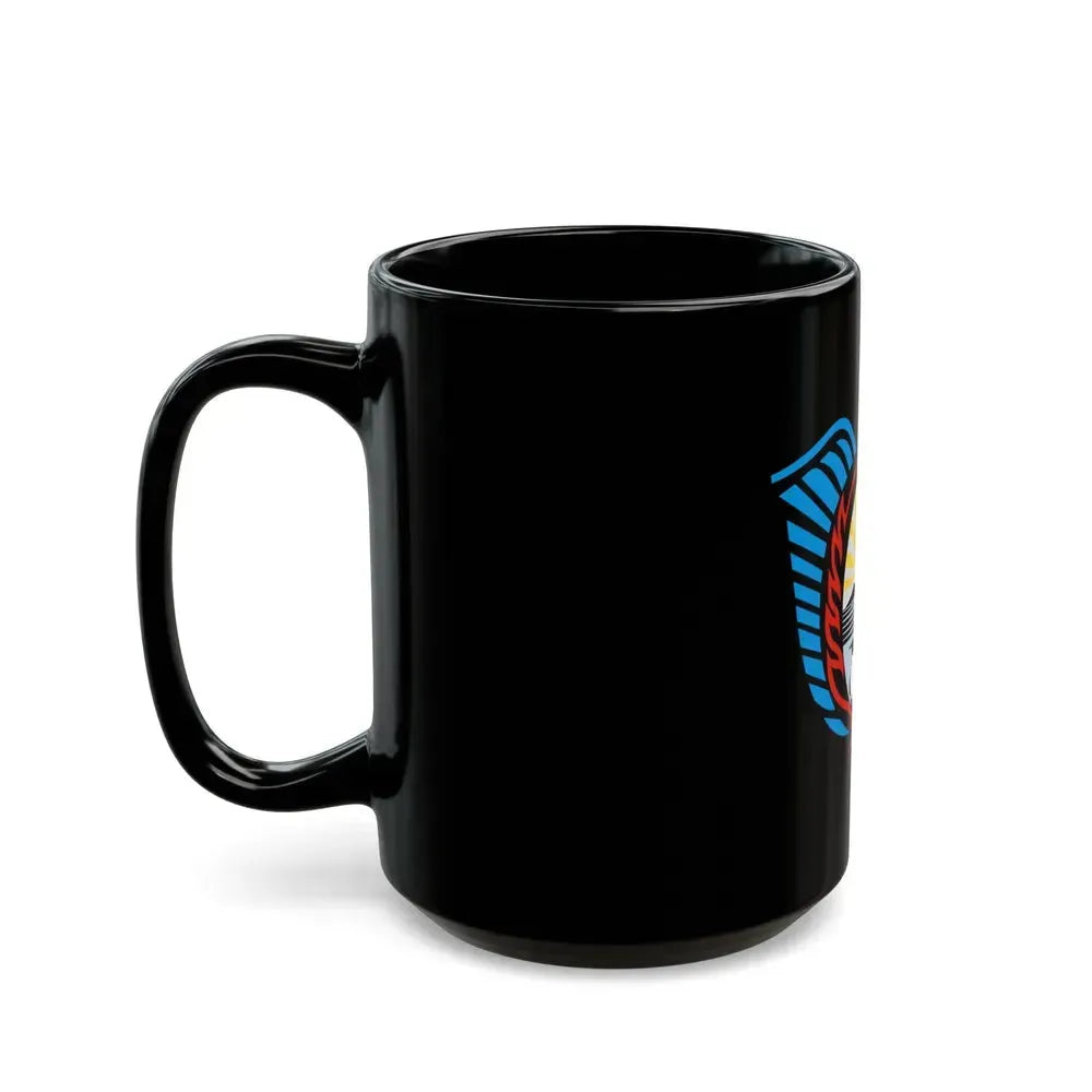 Coat of Arms Tierra del Fuego Argentina - Black Coffee Mug - Go Mug Yourself