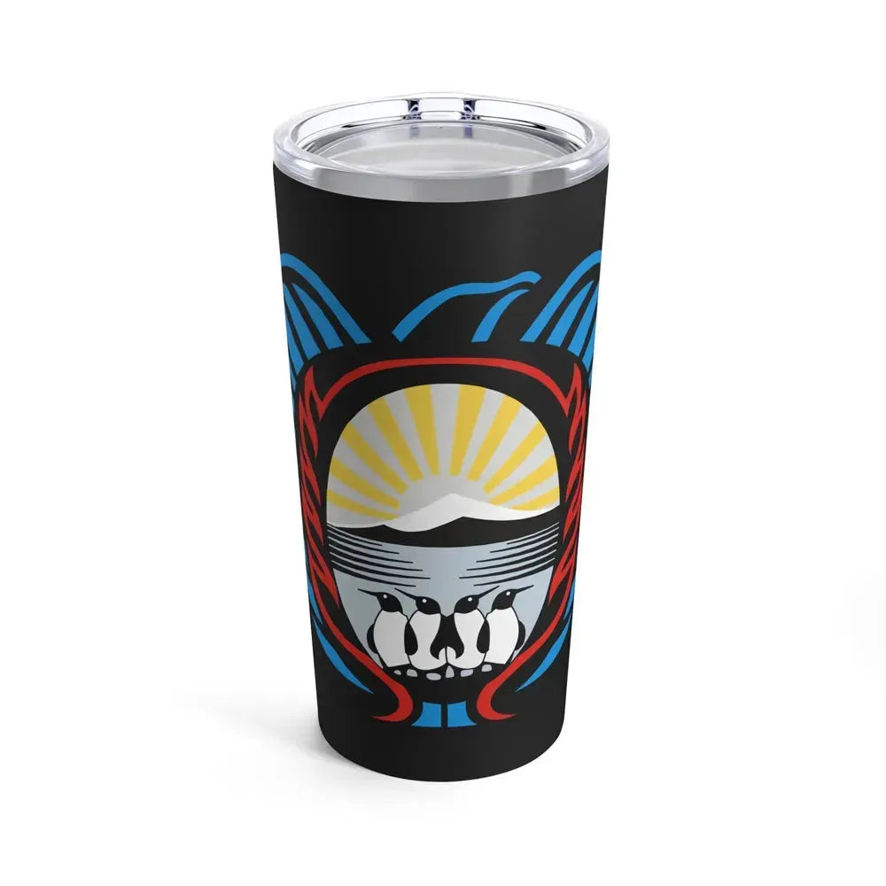Coat of Arms Tierra del Fuego Argentina - Tumbler 20oz 20oz - Go Mug Yourself