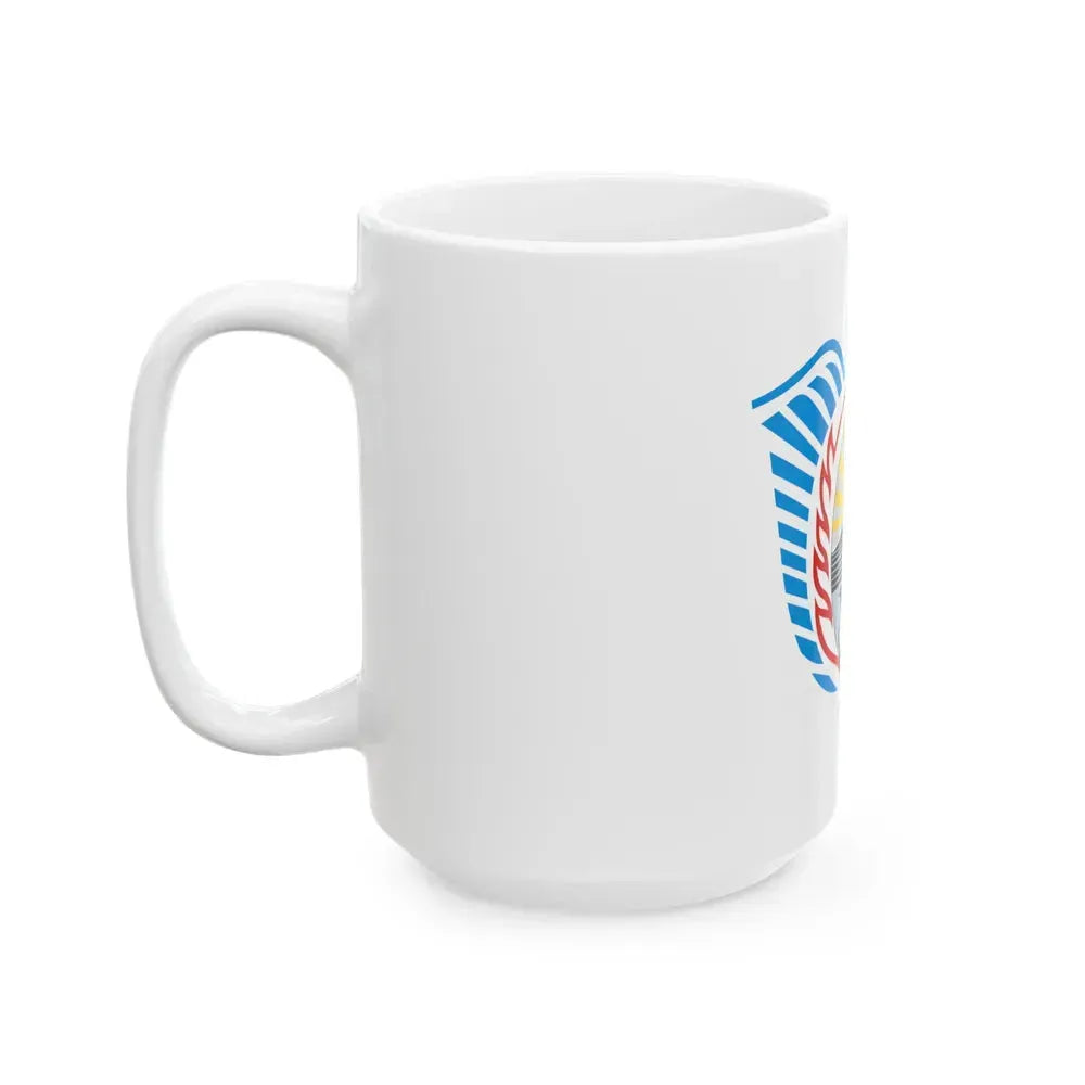 Coat of Arms Tierra del Fuego Argentina - White Coffee Mug - Go Mug Yourself