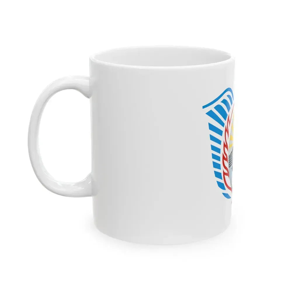 Coat of Arms Tierra del Fuego Argentina - White Coffee Mug - Go Mug Yourself