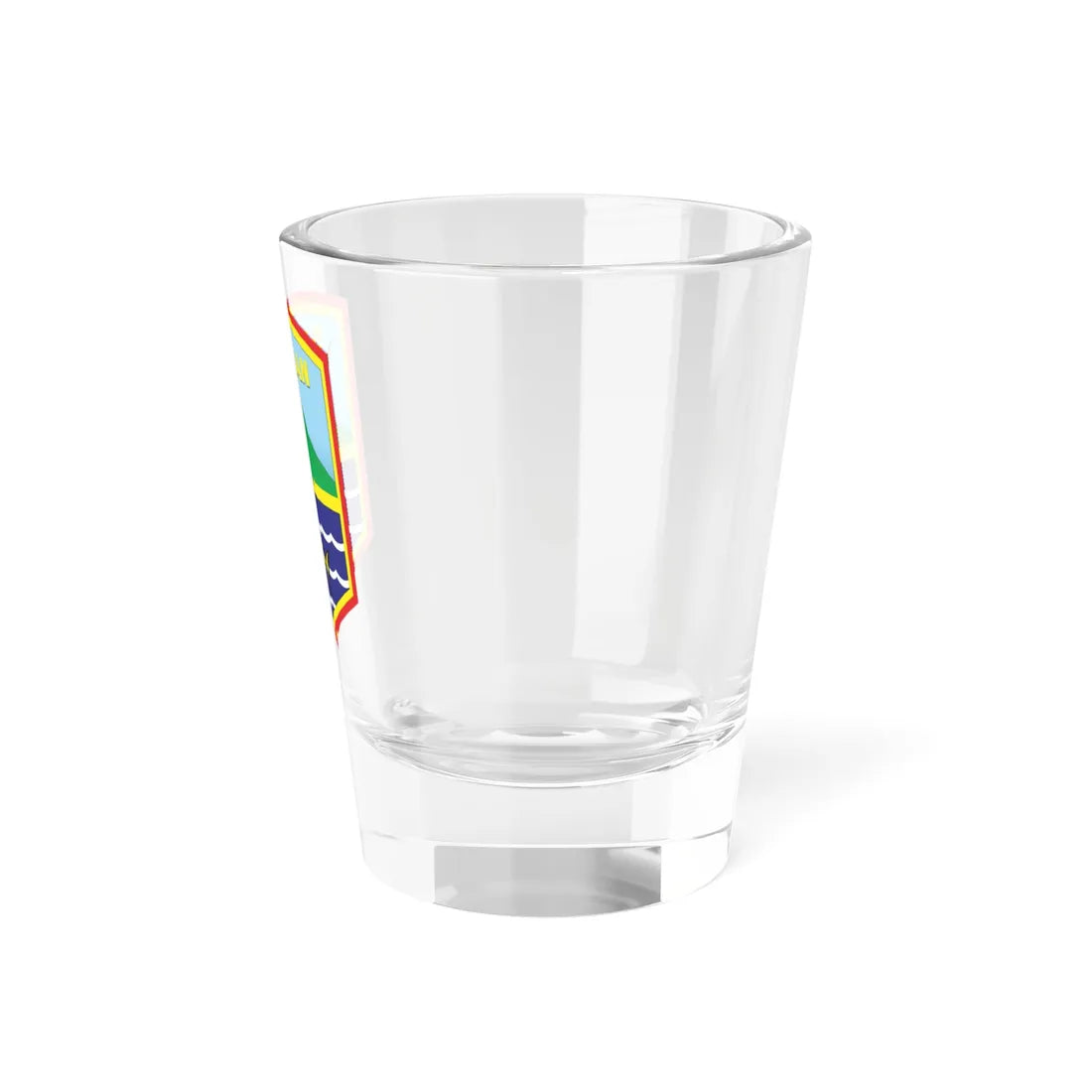 Coats of arms of Kotabaru Regency (Indonesia) (Coat of Arms) Shot Glass 1.5oz - Go Mug Yourself