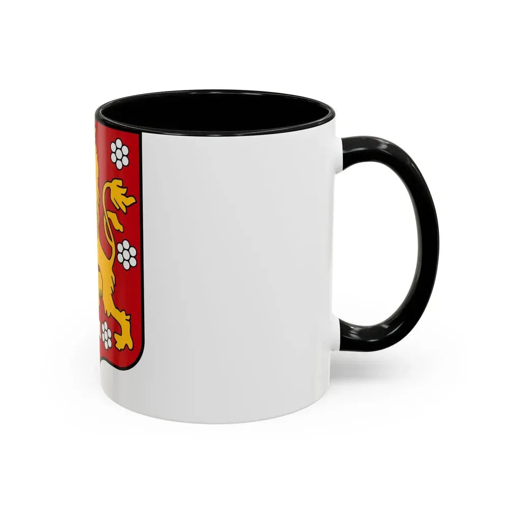 Coats of arms of the Grand Duchy of Finland - Accent Coffee Mug - Go Mug Yourself