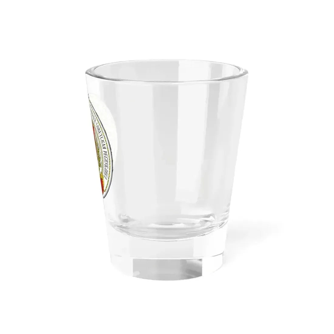 Coats of arms of the Russian SFSR (1918-1920) - Shot Glass 1.5oz - Go Mug Yourself