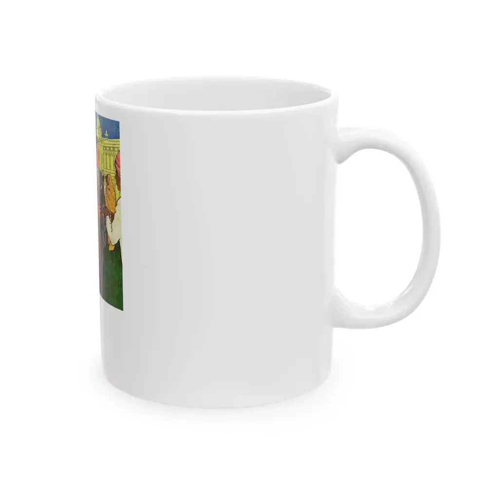 Coca-Cola advertisement (1), 1957 - White Coffee Mug - Go Mug Yourself