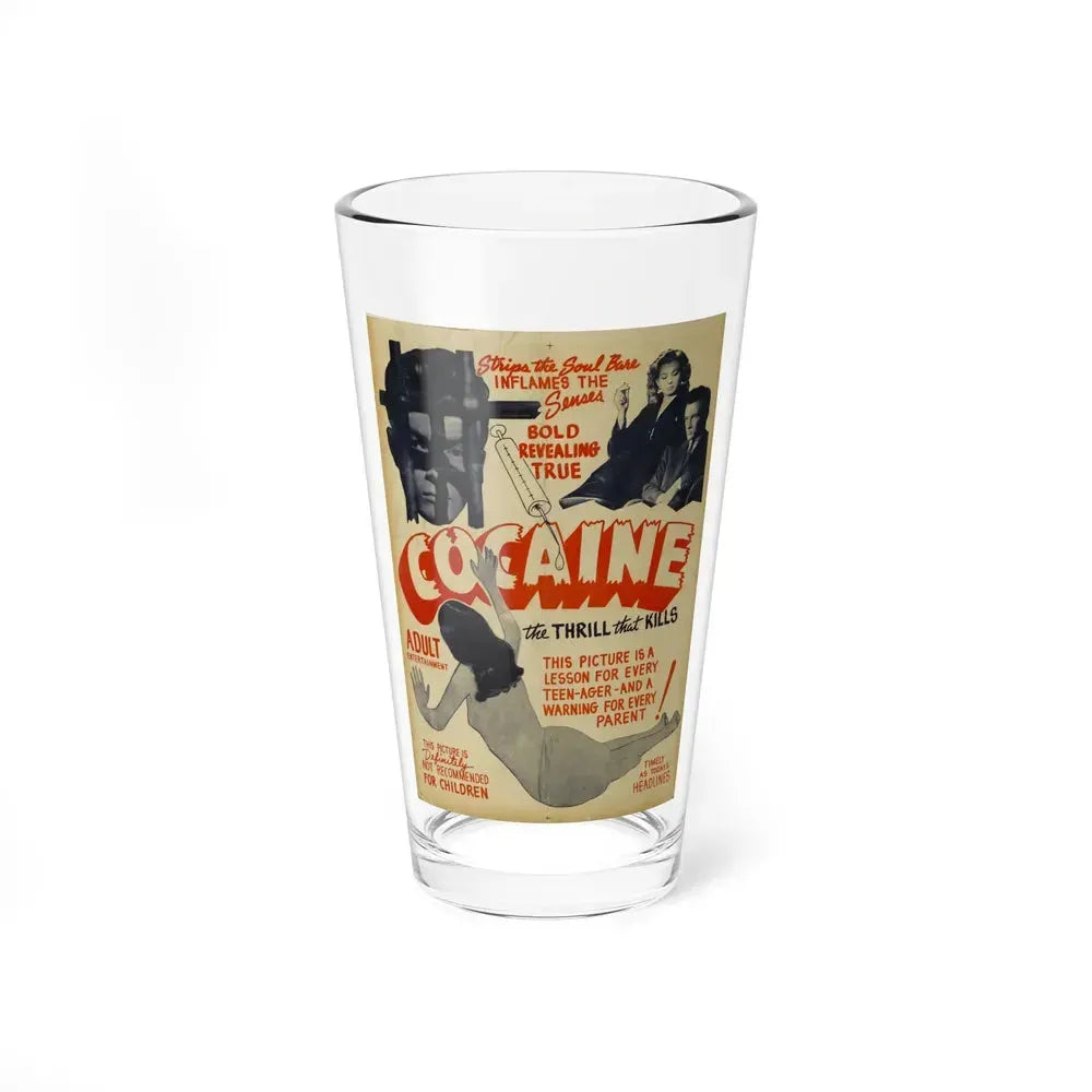 COCAINE (THE PACE THAT KILLS) 1935 Movie Poster - Pint Glass 16oz 16oz - Go Mug Yourself