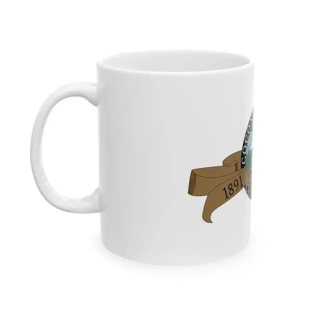 Coconino County Arizona centennial flag (United States) White Coffee Mug - Go Mug Yourself