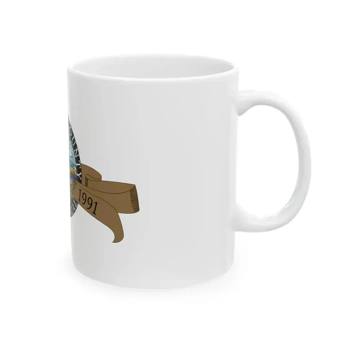 Coconino County Arizona centennial flag (United States) White Coffee Mug - Go Mug Yourself
