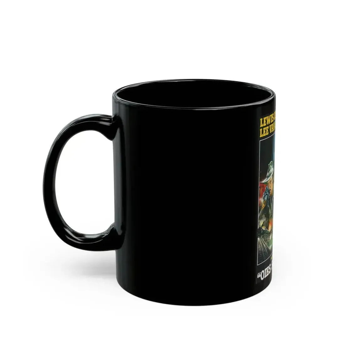 CODENAME WILDGEESE 1984 Movie Poster - Black Coffee Mug - Go Mug Yourself