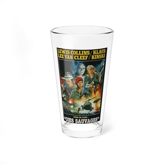 CODENAME WILDGEESE 1984 Movie Poster - Pint Glass 16oz 16oz - Go Mug Yourself