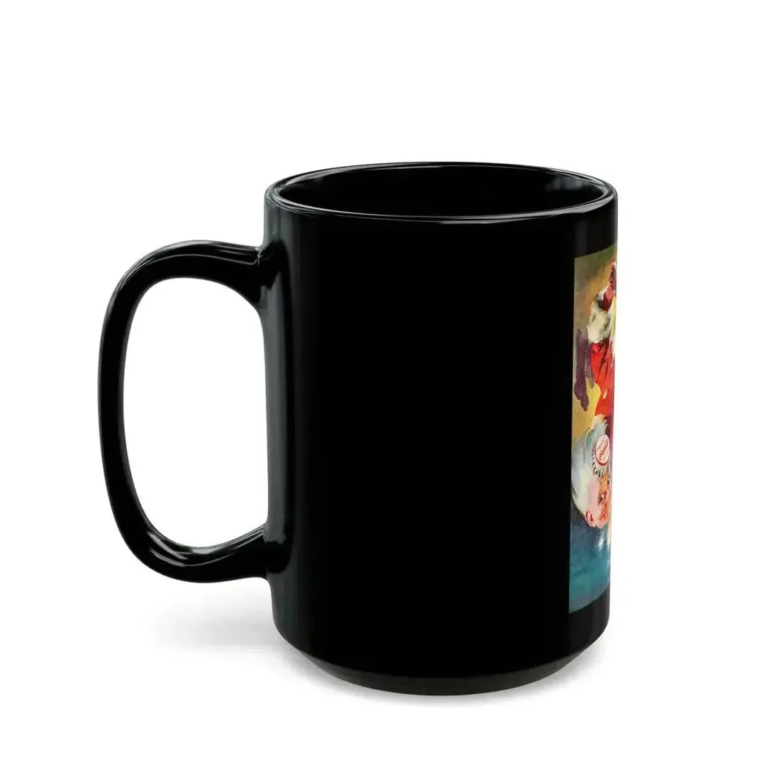 Coka-Cola ad, Life Magazine, 1949 - Black Coffee Mug - Go Mug Yourself