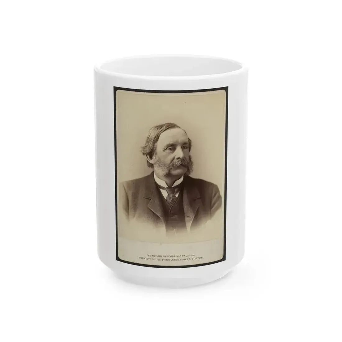 Col. T. W. Higginson, Commander Of The 1st Sc Volunteers (The First African American Regiment) (U.S. Civil War) White Coffee Mug 15oz - Go Mug Yourself