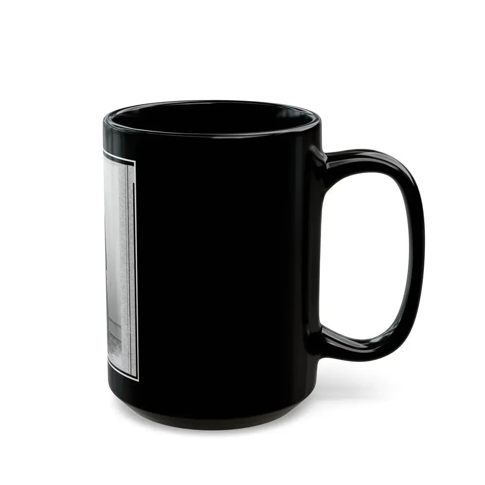 Col. W.E. Woodruff, 2d Kentucky Infantry, Full-Length Portrait, Standing, Facing Right (U.S. Civil War) Black Coffee Mug - Go Mug Yourself